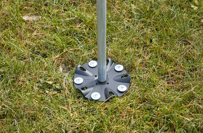 Froli Ankerplatten – Ø 14 cm, 2er-Set mit 10 Schrauben