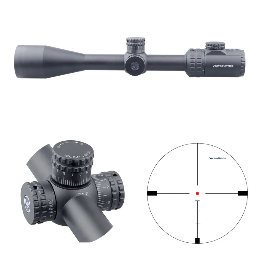 VectorOpticsVector Optics SCOL - 32 Hugo 6 - 24x50SFP GT - Black Raptor