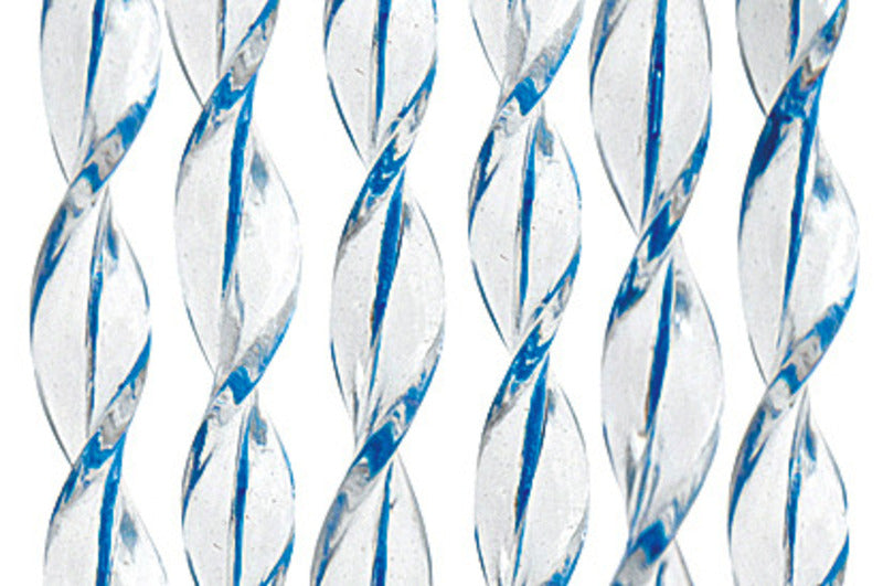 Arisol SARA Türvorhang – 60 × 190 cm, Blau/Weiß