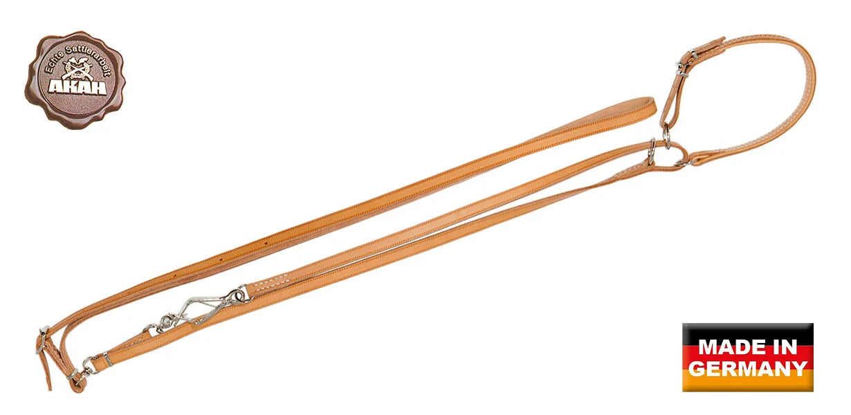 AKAH Umhängeleine mit Halsung 10 mm – Produktansicht