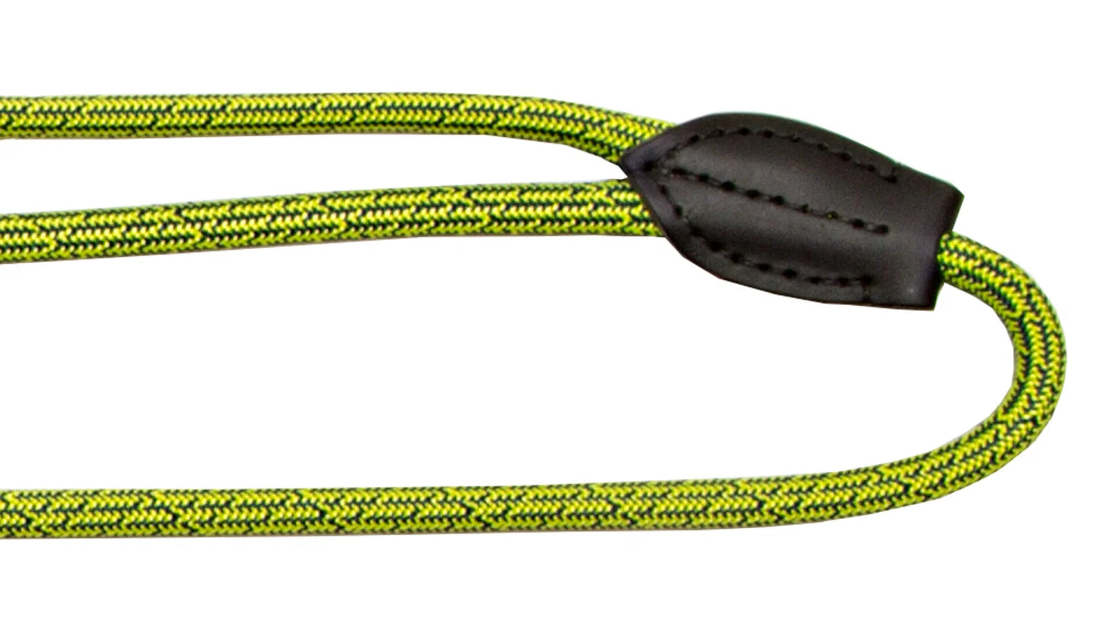 AKAH Umhängeleine Dog Rope Stahlblau-Neongelb – Ansicht 3