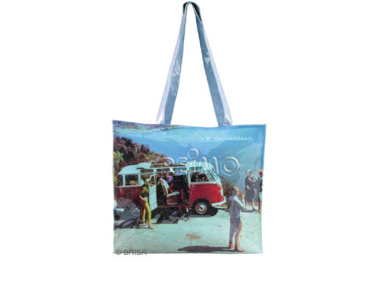VW Collection by BRISA PVC Shopper Bag "Szenerie" 40 x 35 x 12 cm