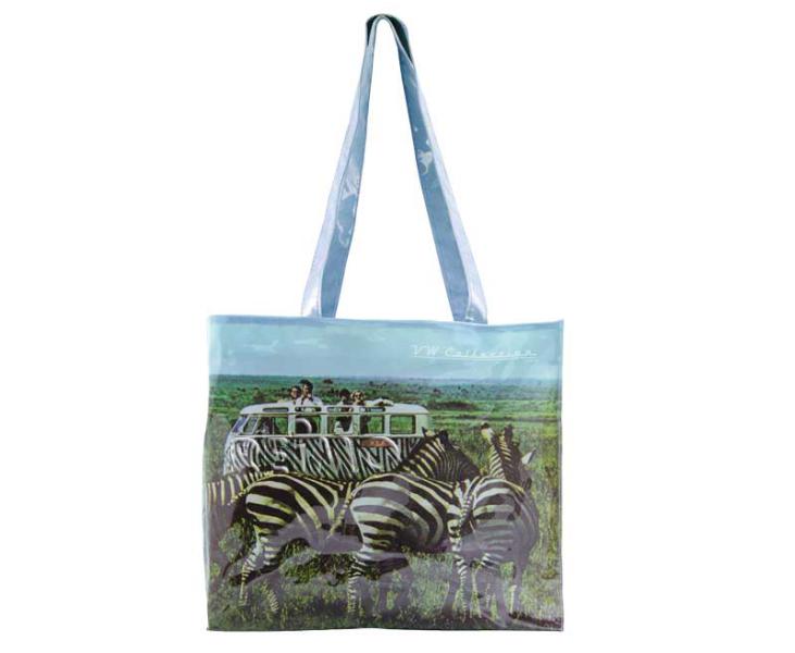 VW Collection by BRISA T1 Bulli Bus Shopper - Tasche PVC - Safari