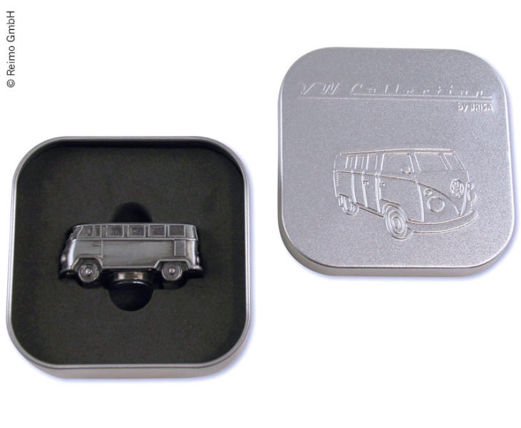 VW Collection by BRISA T1 Bulli 3D-Dekomagnet – Antiksilberoptik