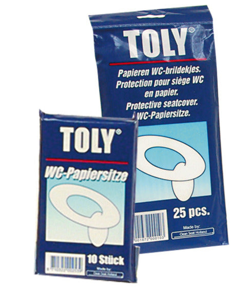 Heusser Toly WC-Papiersitze – 10 Stück