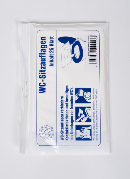 Heusser Toly WC-Papiersitze – 25 Stück