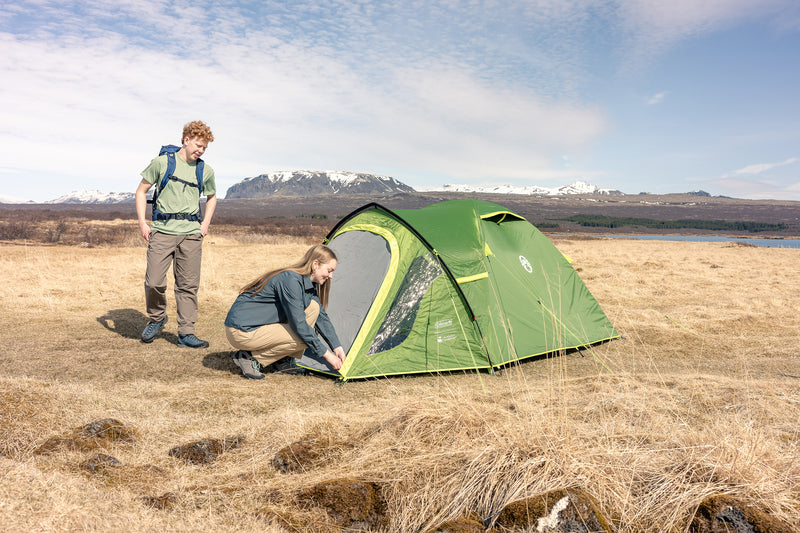 Coleman Familienzelt DARWIN 3 PLUS BLACKOUT, Wassersäule 4500mm