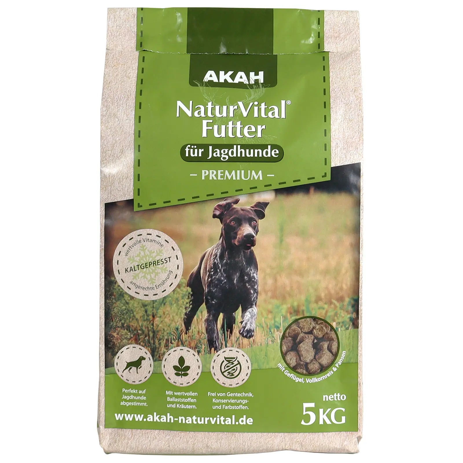 AKAH NaturVital Premium Hundefutter – Produktansicht