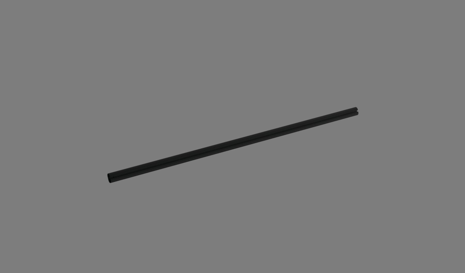 Fiamma Roof Rail Ducato 41009 Querstange – Schwarz