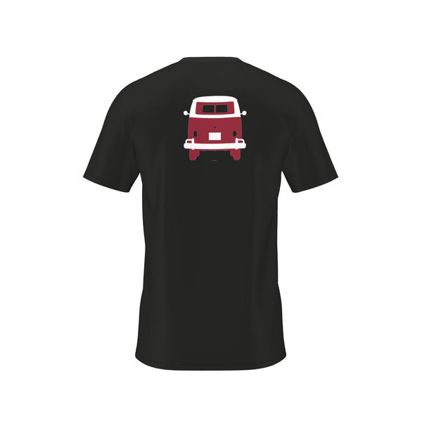 VW Collection by BRISA T-Shirt SPLITTY - Schwarz - L