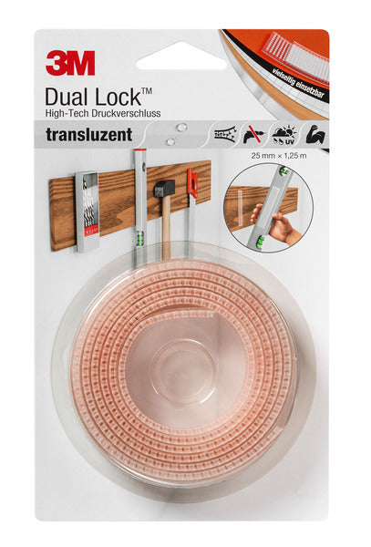 3M Dual Lock Druckverschluss – 25 mm × 1,25 m