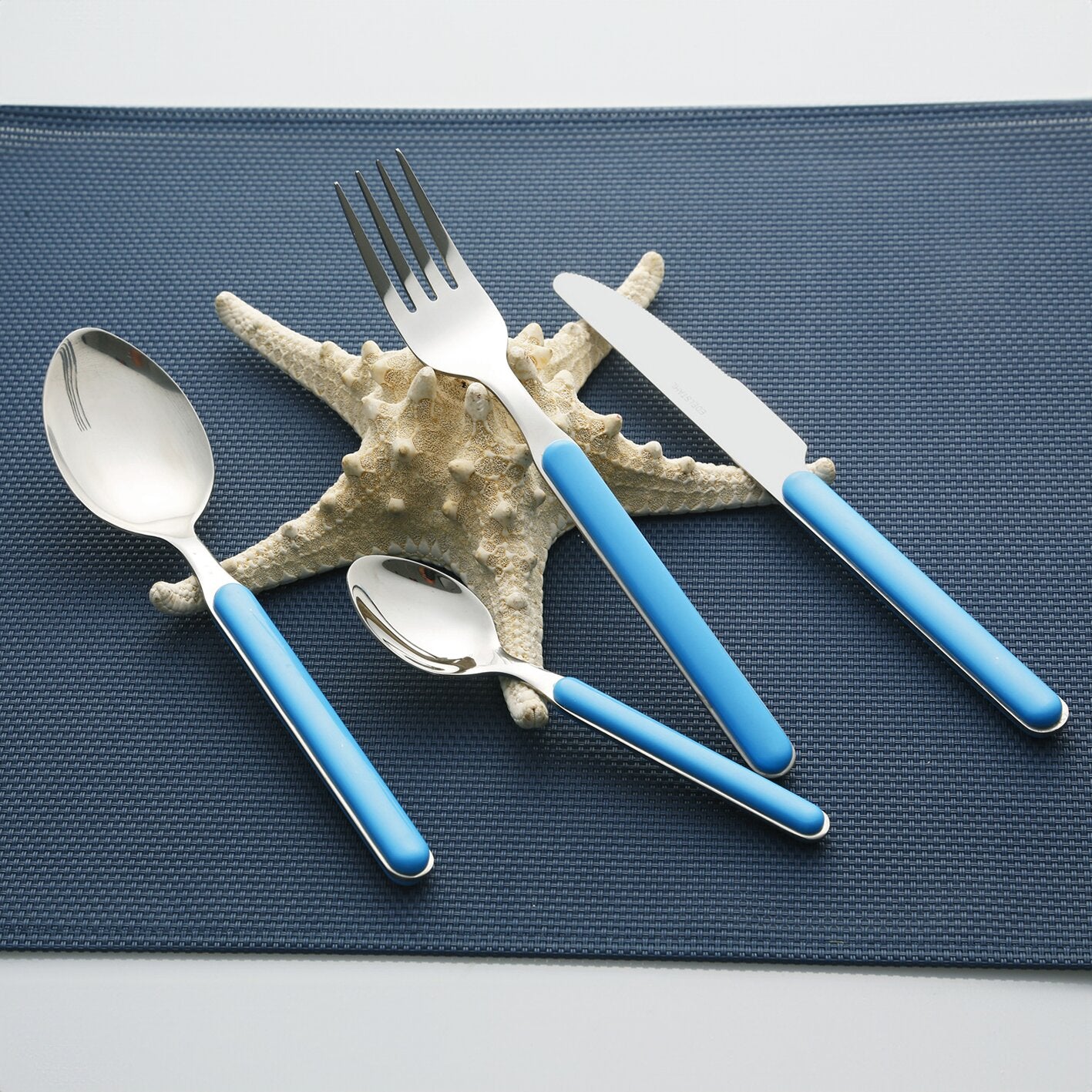 Besteckset Delice, grau