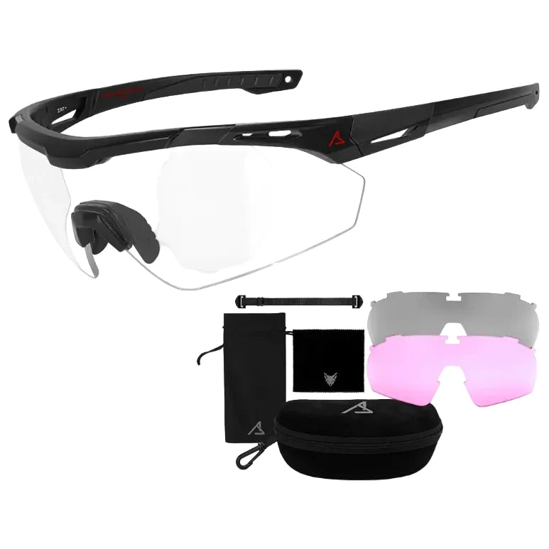 ACE Schakal SKL-1 Schutzbrille mit Wechselgläsern