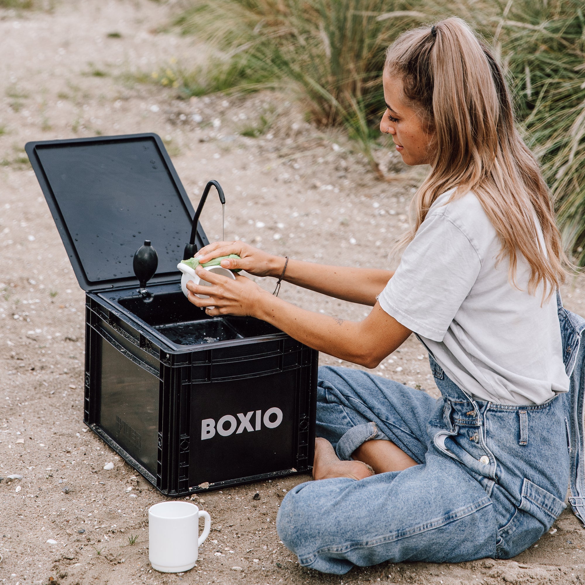BOXIO WASH | Mobiles Waschbecken – Produktansicht 10