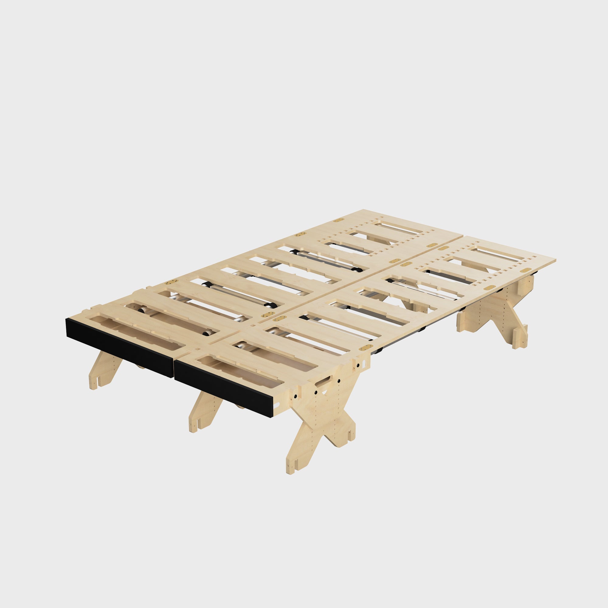 BOXIO RACK BED BUNDLE L I Modulares Campingbett – Produktansicht 1