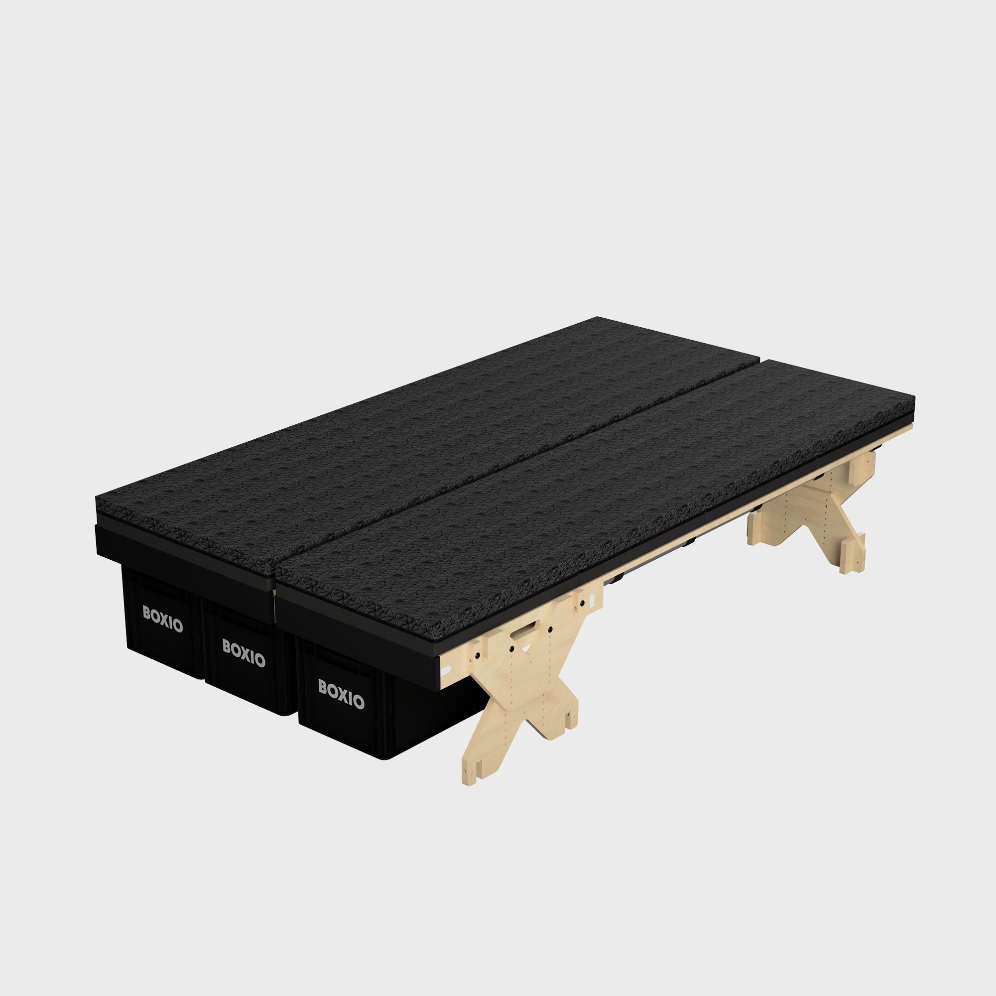 BOXIO RACK BED BUNDLE L I Modulares Campingbett – Produktansicht 6