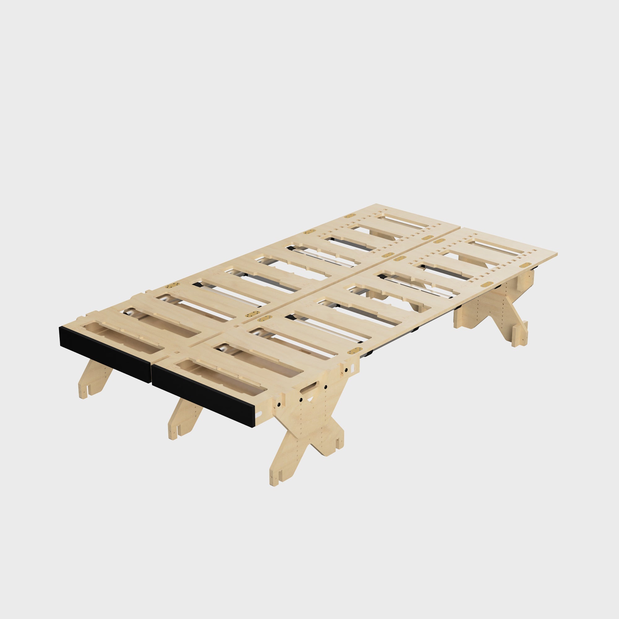 BOXIO RACK BED BUNDLE M I Modulares Campingbett – Produktansicht 1