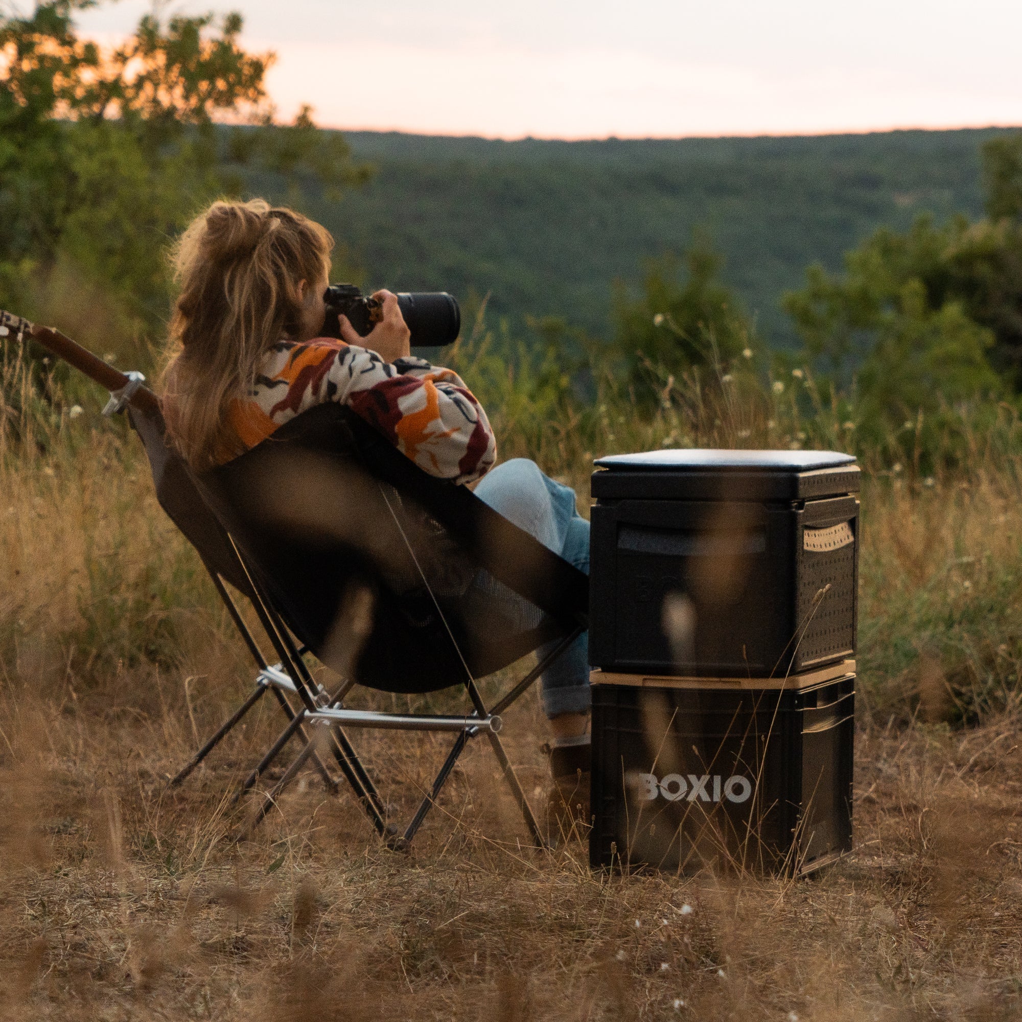 4er-Set BOXIO CHAIR I Campingstuhl-Set in SOLO – Produktansicht 14