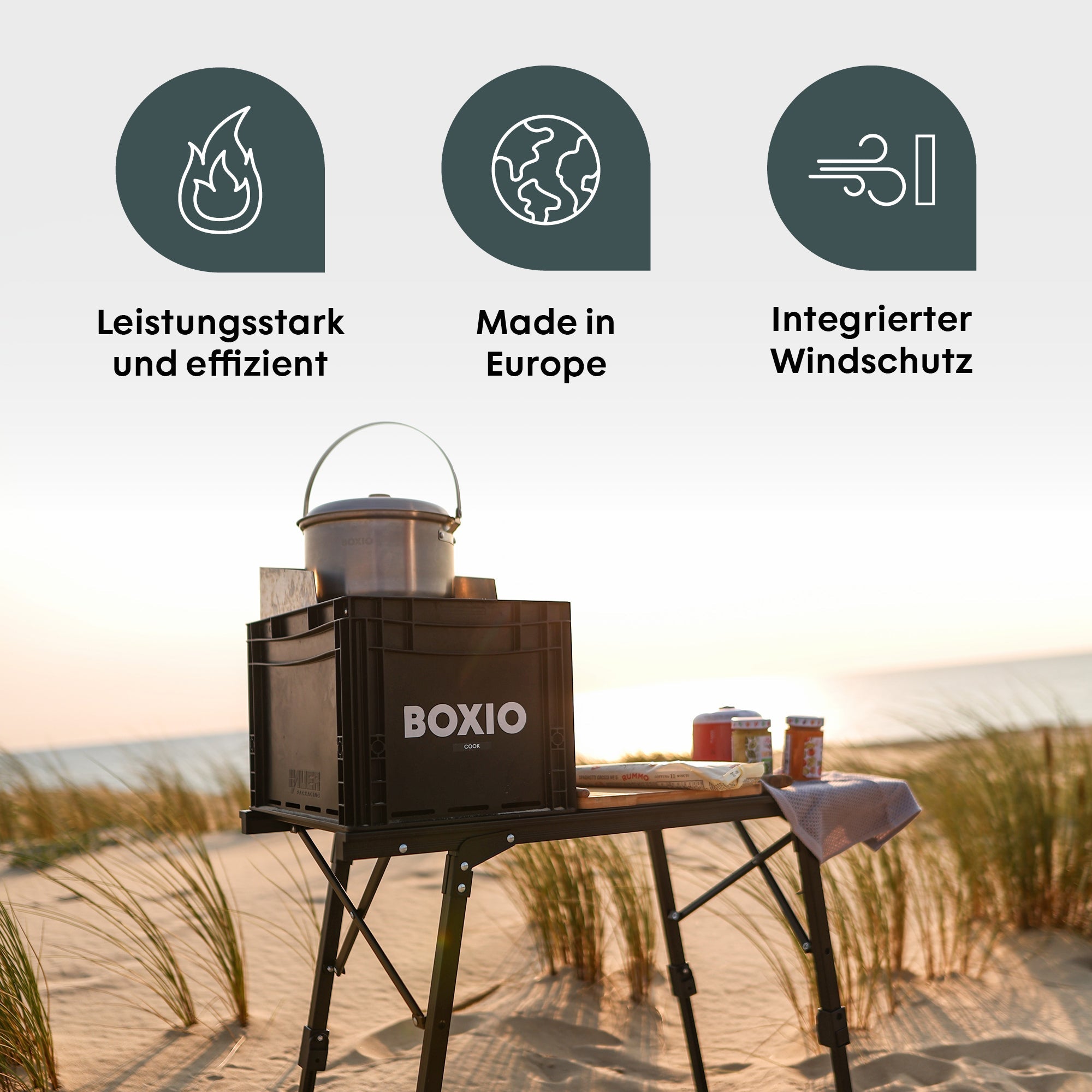 Camping-Kochset I BOXIO COOK MAX+ – Produktansicht 5