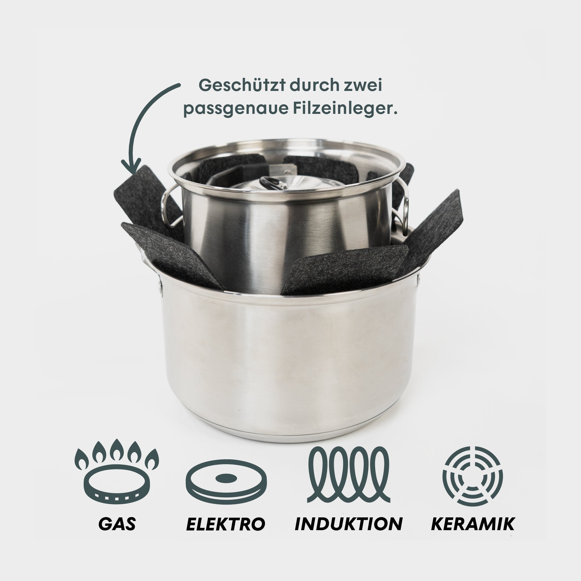 BOXIO COOK PLUS | Mobiler Gaskocher mit Topfset – Produktansicht 9