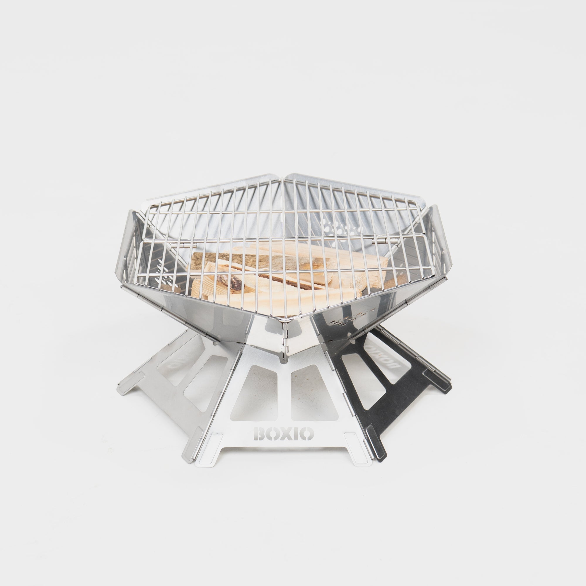 BOXIO FIRE I Feuerschale mit Grill – Produktansicht 2
