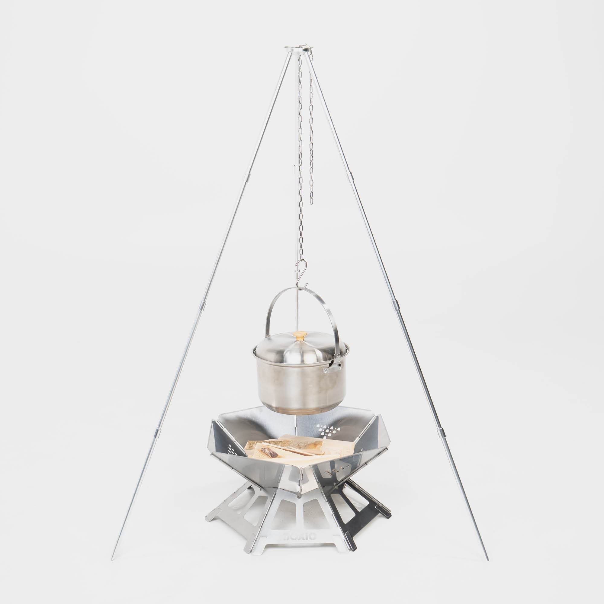BOXIO FIRE I Feuerschale mit Grill – Produktansicht 6