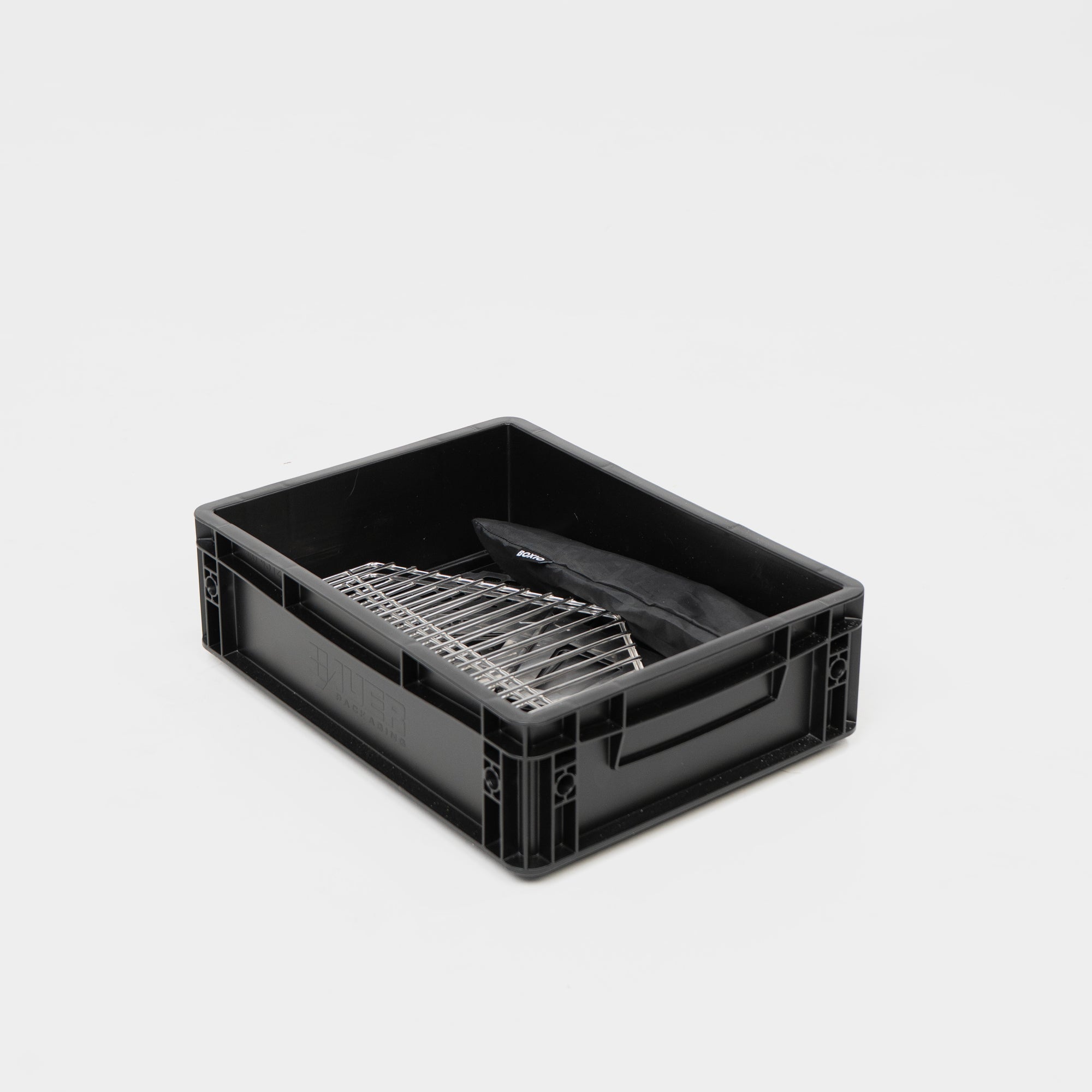 BOXIO FIRE BUNDLE I Feuerschale mit Grill in Eurobox – Produktansicht 7