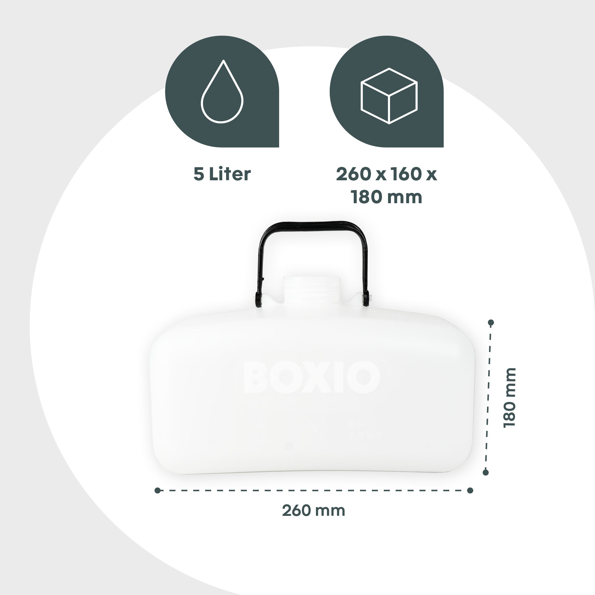 BOXIO KANISTER | Universalkanister 5L – Produktansicht 3