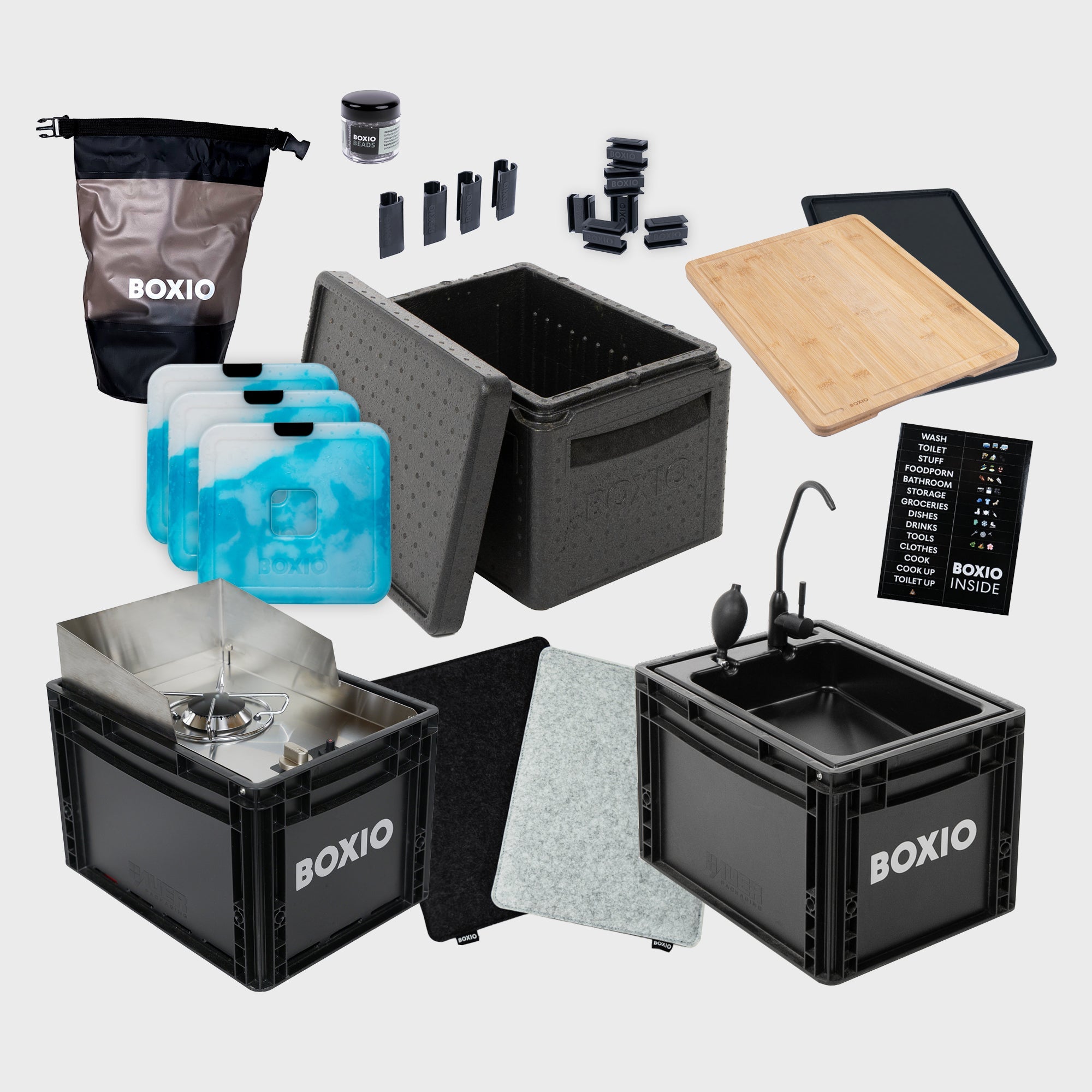 BOXIO KITCHEN BUNDLE | Outdoor Küche – Produktansicht 1