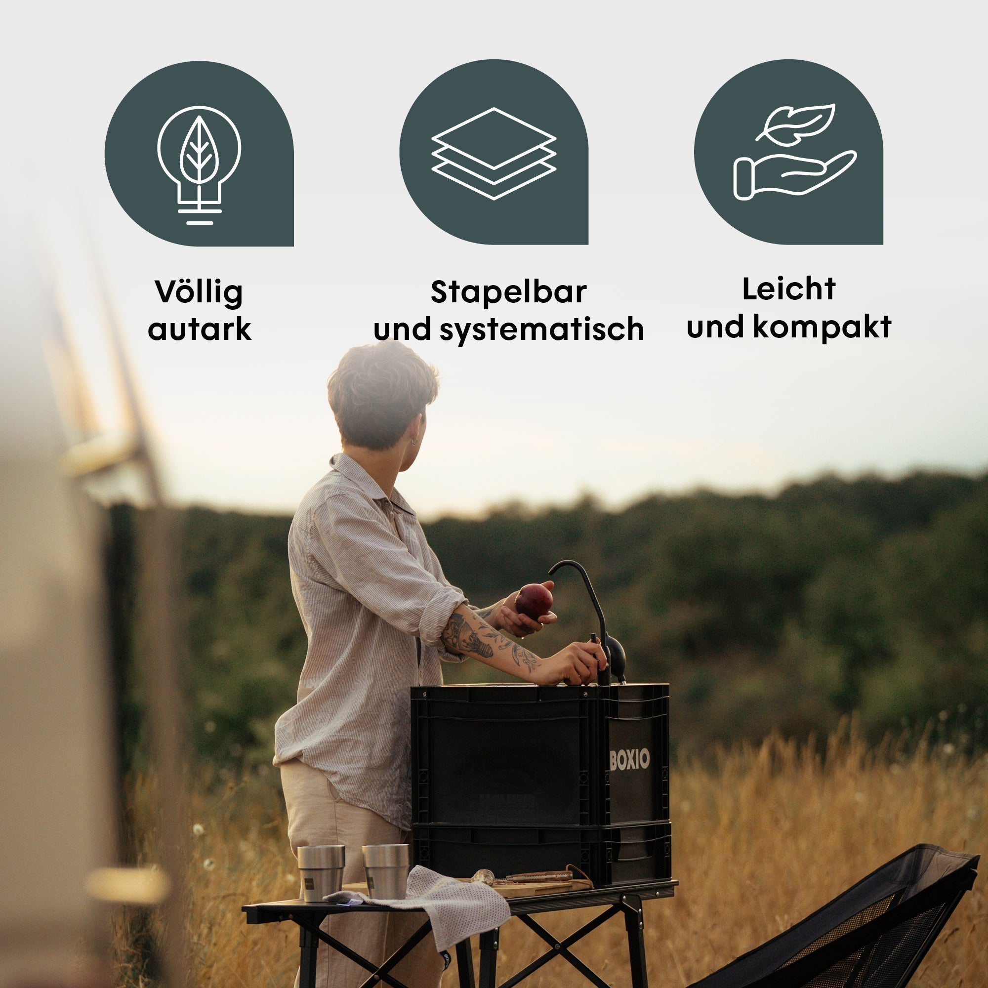 BOXIO KITCHEN BUNDLE | Outdoor Küche – Produktansicht 7