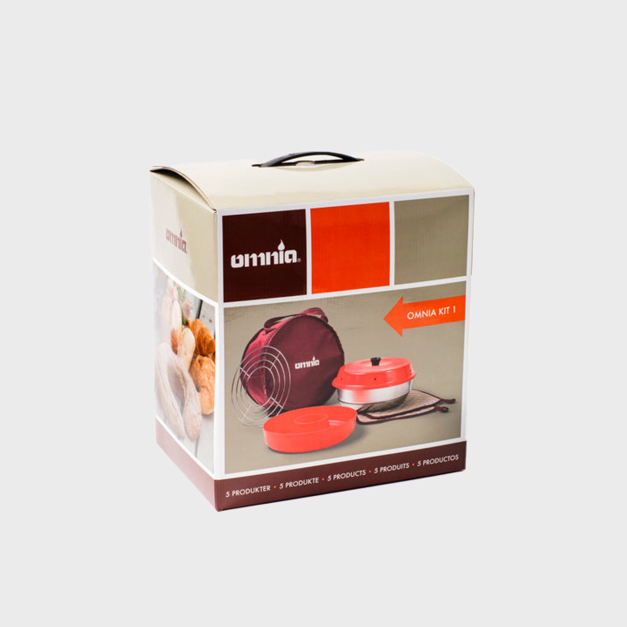 BOXIO x Omnia® Starter Set I Camping Backofen – Produktansicht 2