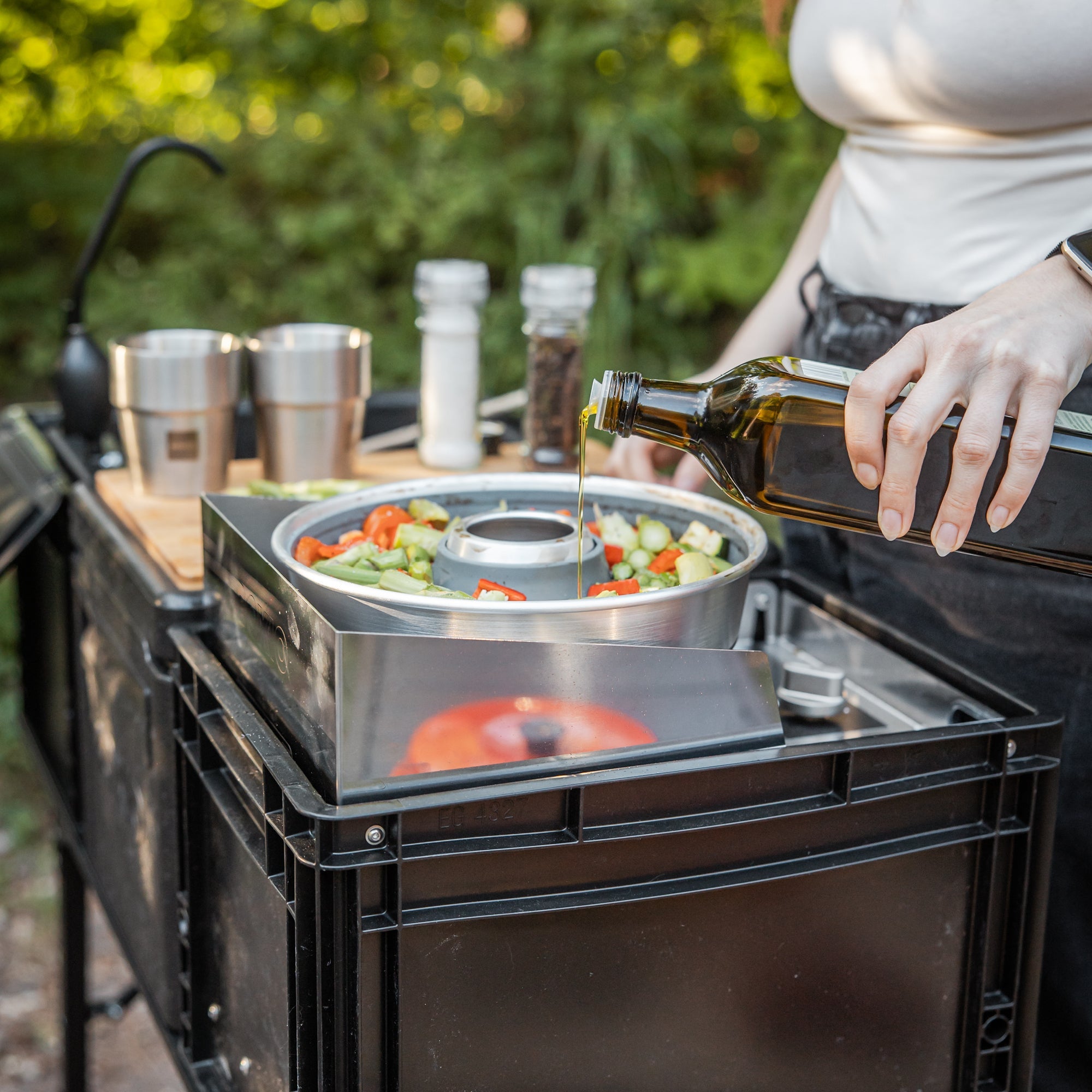 BOXIO x Omnia® Starter Set I Camping Backofen – Produktansicht 3