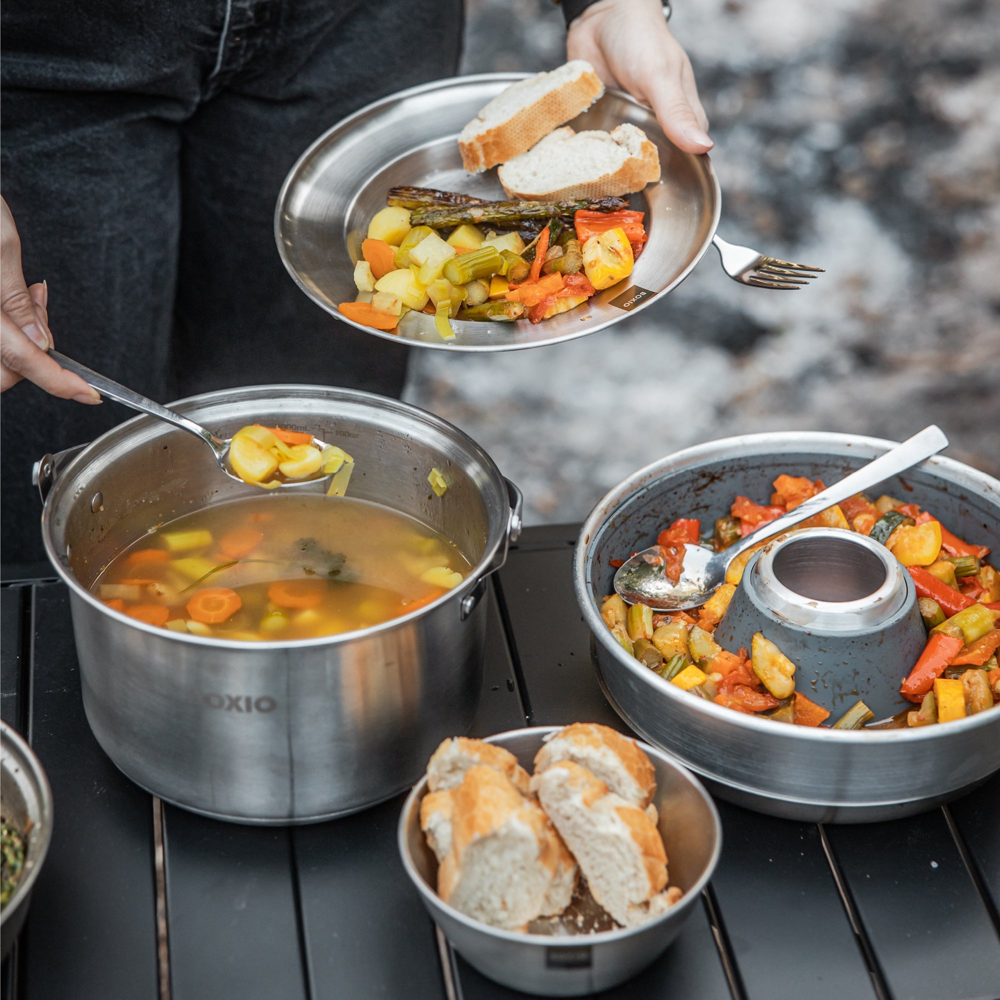 BOXIO x Omnia® Starter Set I Camping Backofen – Produktansicht 4