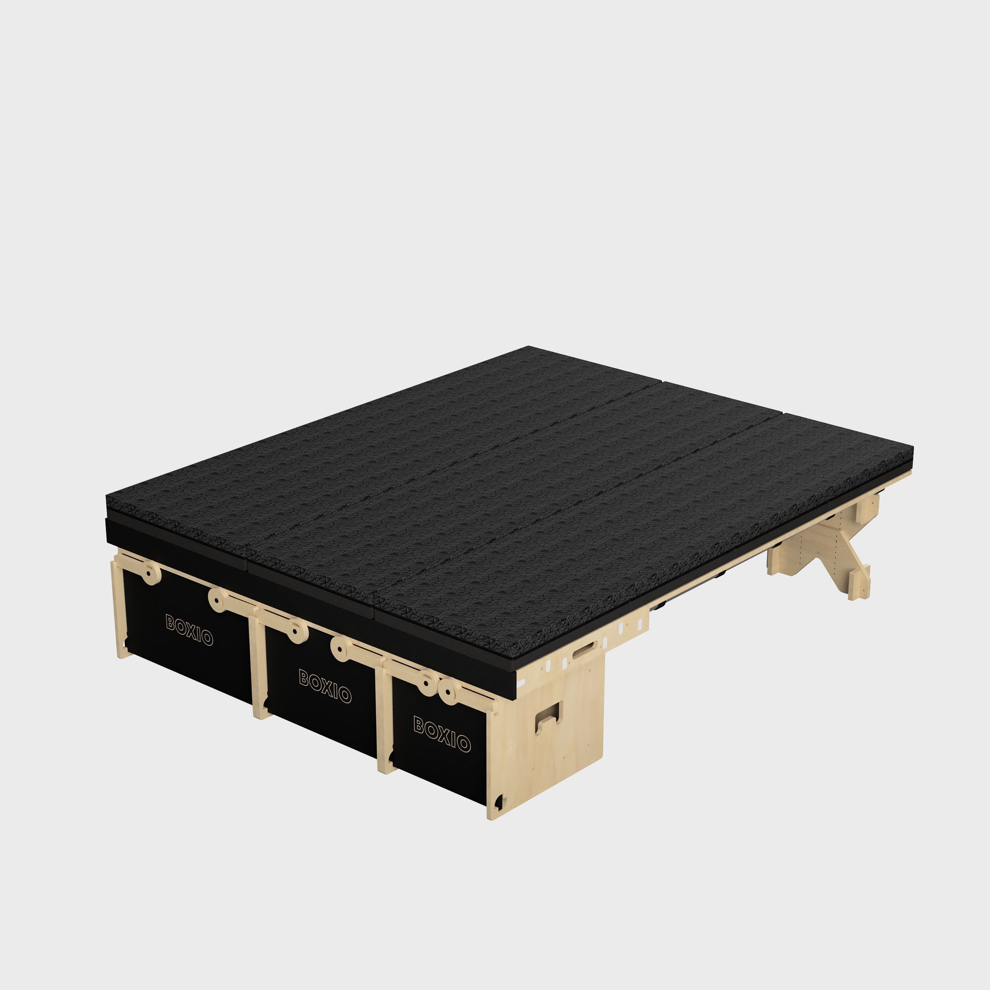 BOXIO RACK BOX + BED BUNDLE XXL I Modulare Campingbox – Produktansicht 7