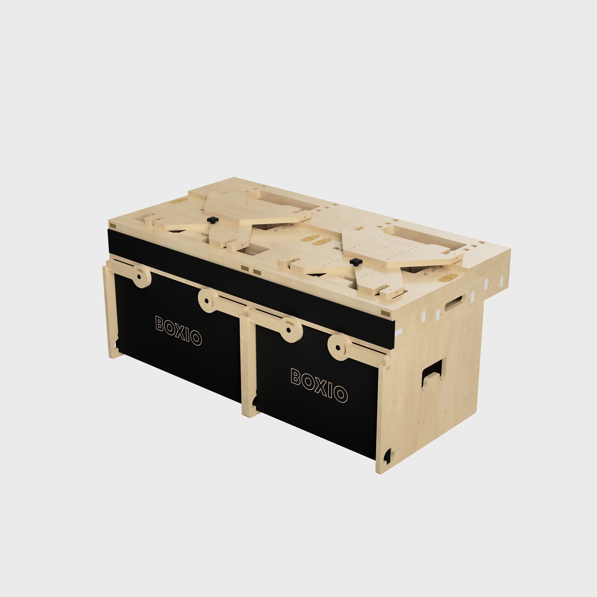 BOXIO RACK BOX + BED L I Modulare Campingbox – Produktansicht 2