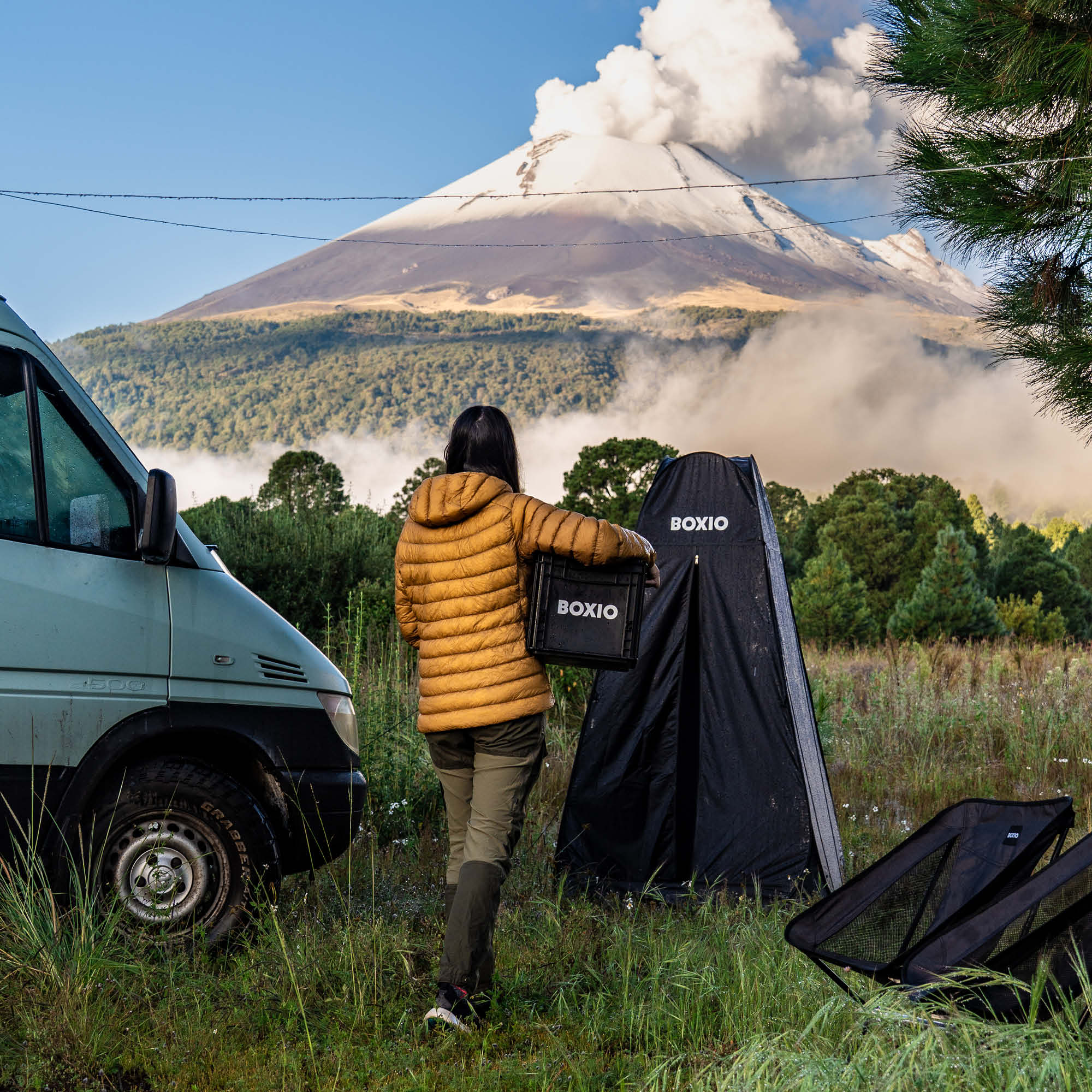 BOXIO SANITARY PLUS XL | Mobiles Badezimmer mit TENT – Produktansicht 8