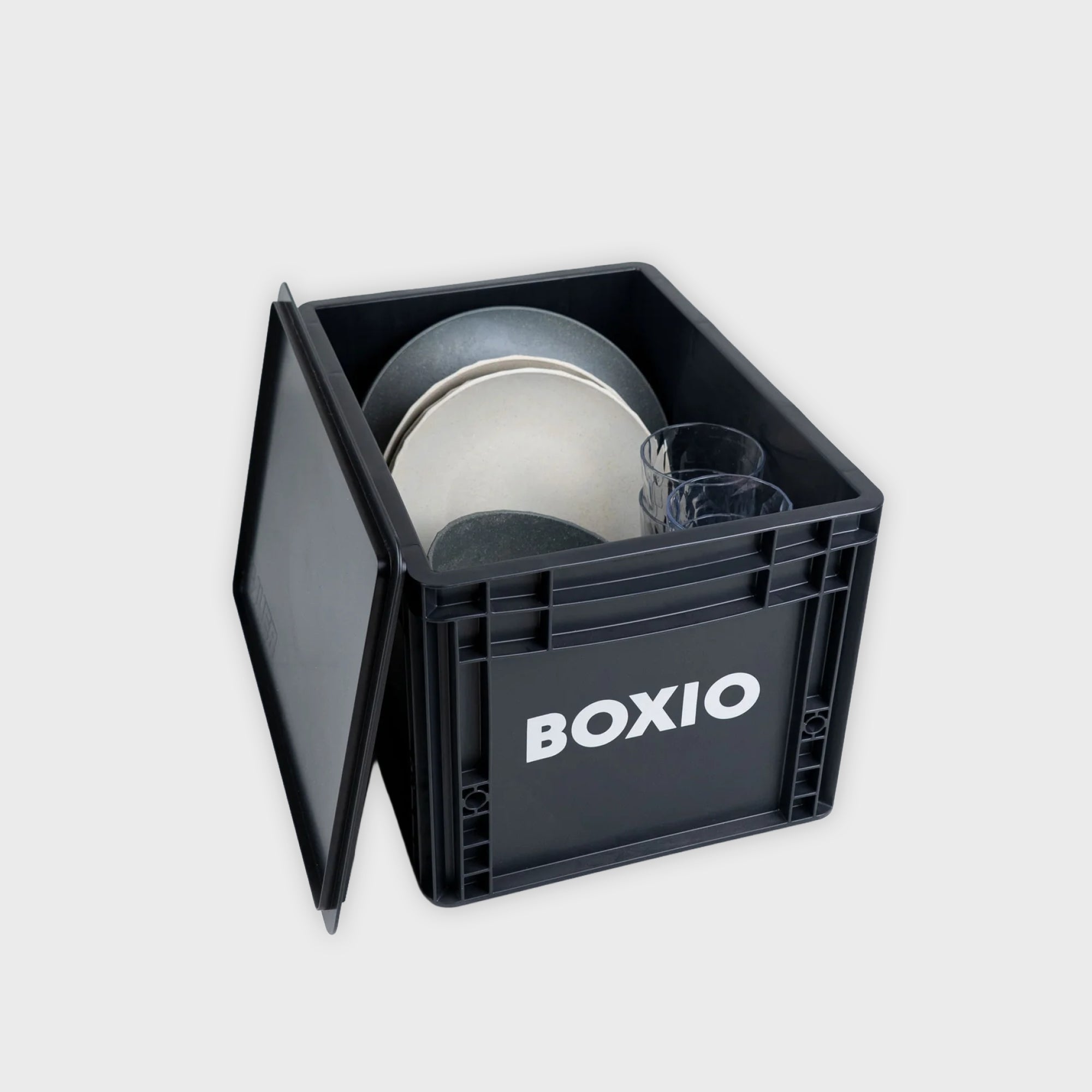 BOXIO – SOLO | Eurobox mit Deckel – Produktansicht 4