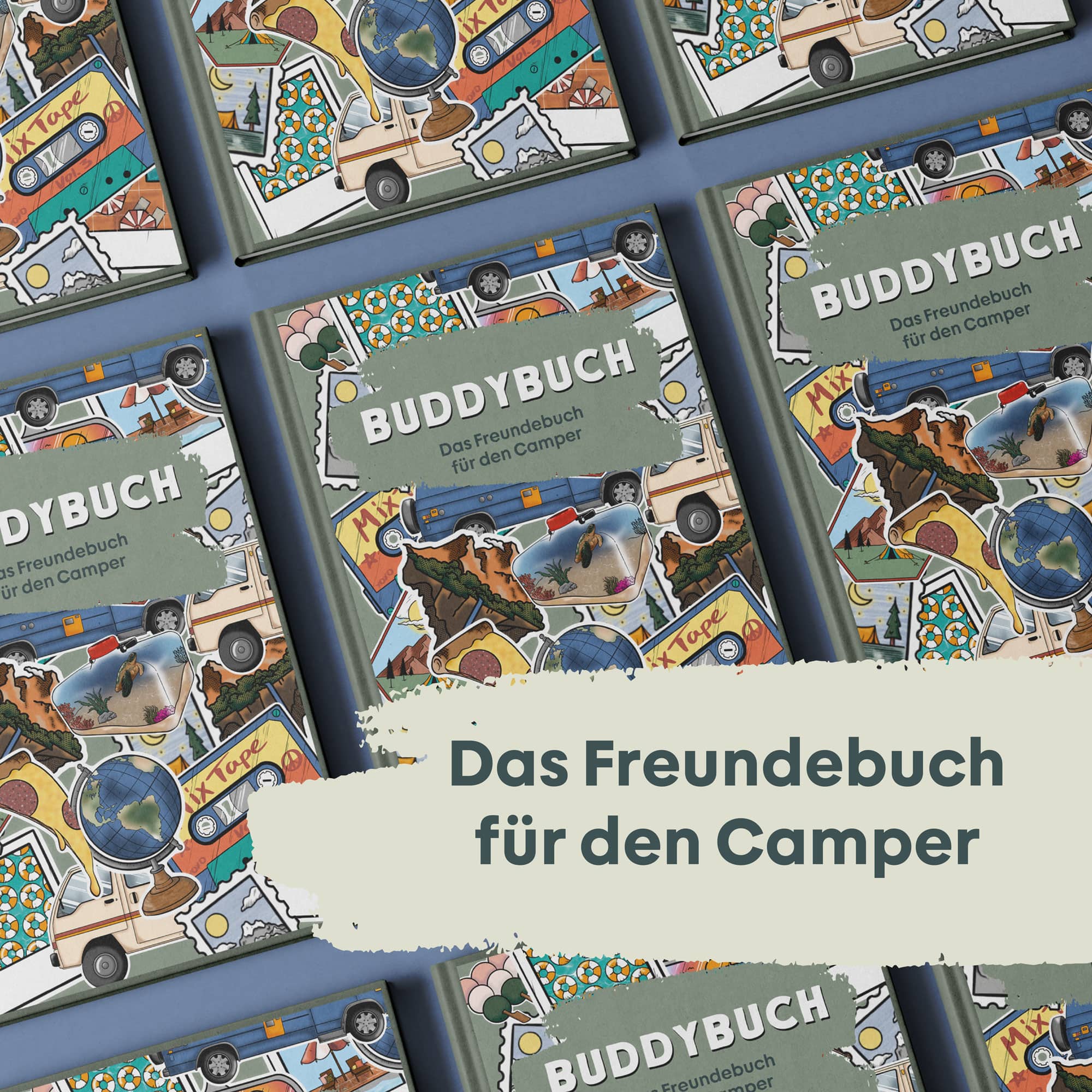 BOXIO - BUDDYBUCH | Freundebuch für Camper – Produktansicht 1