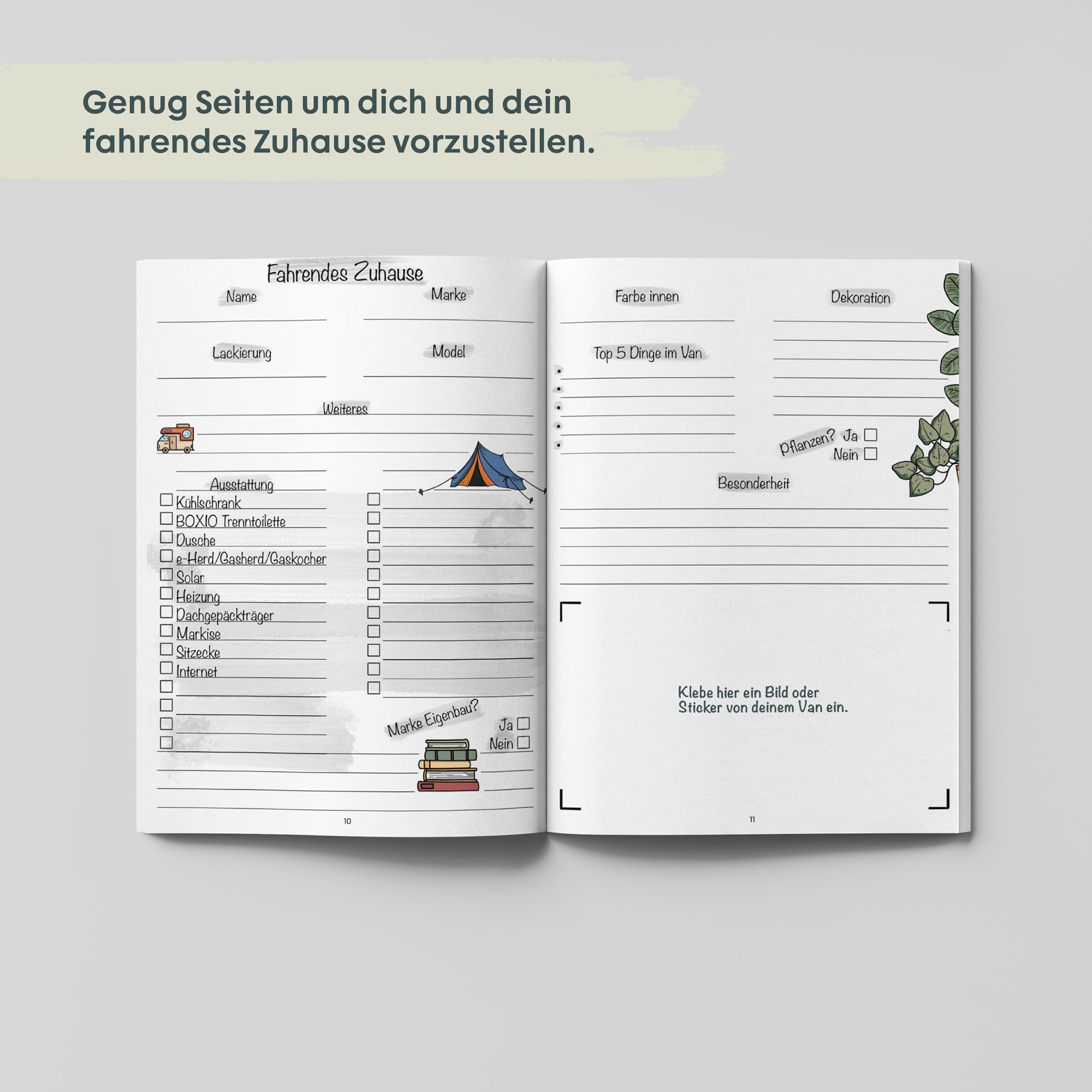 BOXIO - BUDDYBUCH | Freundebuch für Camper – Produktansicht 3