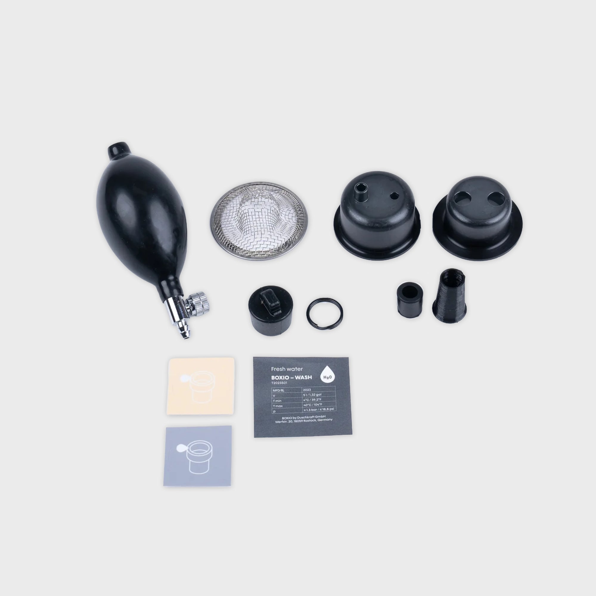 Montage-Set (WM 2) für BOXIO -  WASH – Produktansicht 1