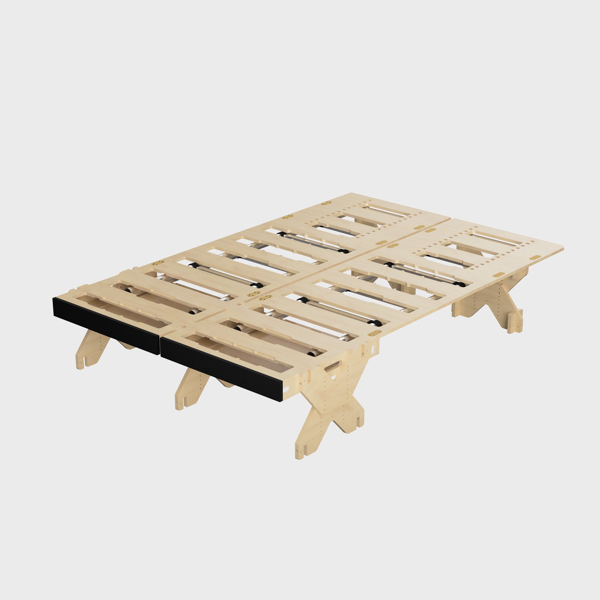 BOXIO RACK BED BUNDLE XL I Modulares Campingbett – Produktansicht 1
