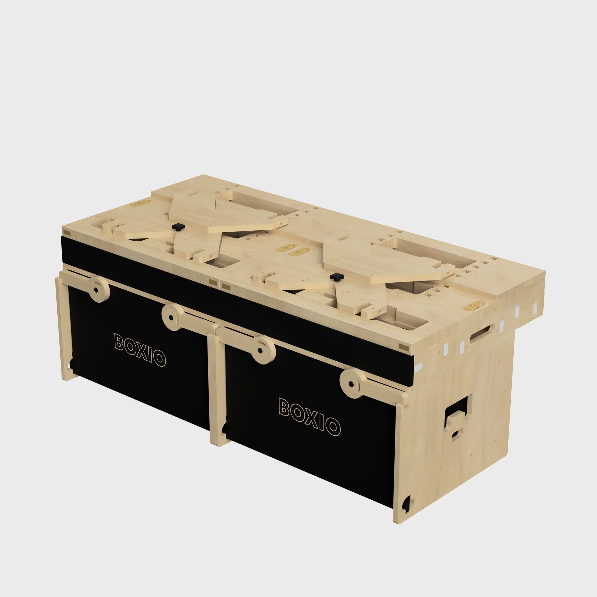 BOXIO RACK BOX + BED BUNDLE XL I Modulare Campingbox – Produktansicht 5