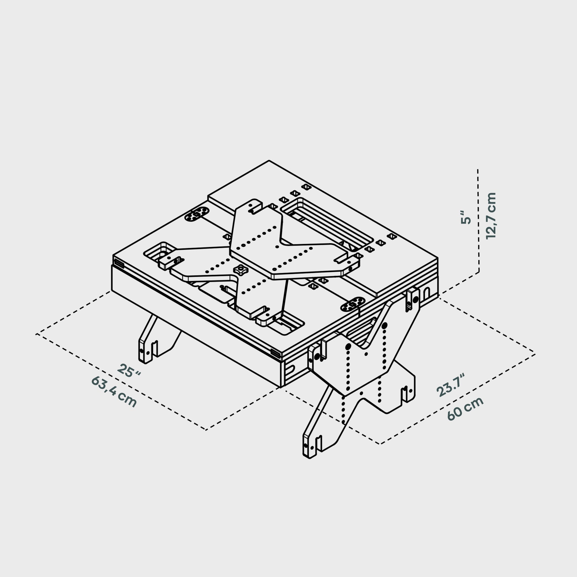 BOXIO RACK BED BUNDLE S I Modulares Campingbett – Produktansicht 4