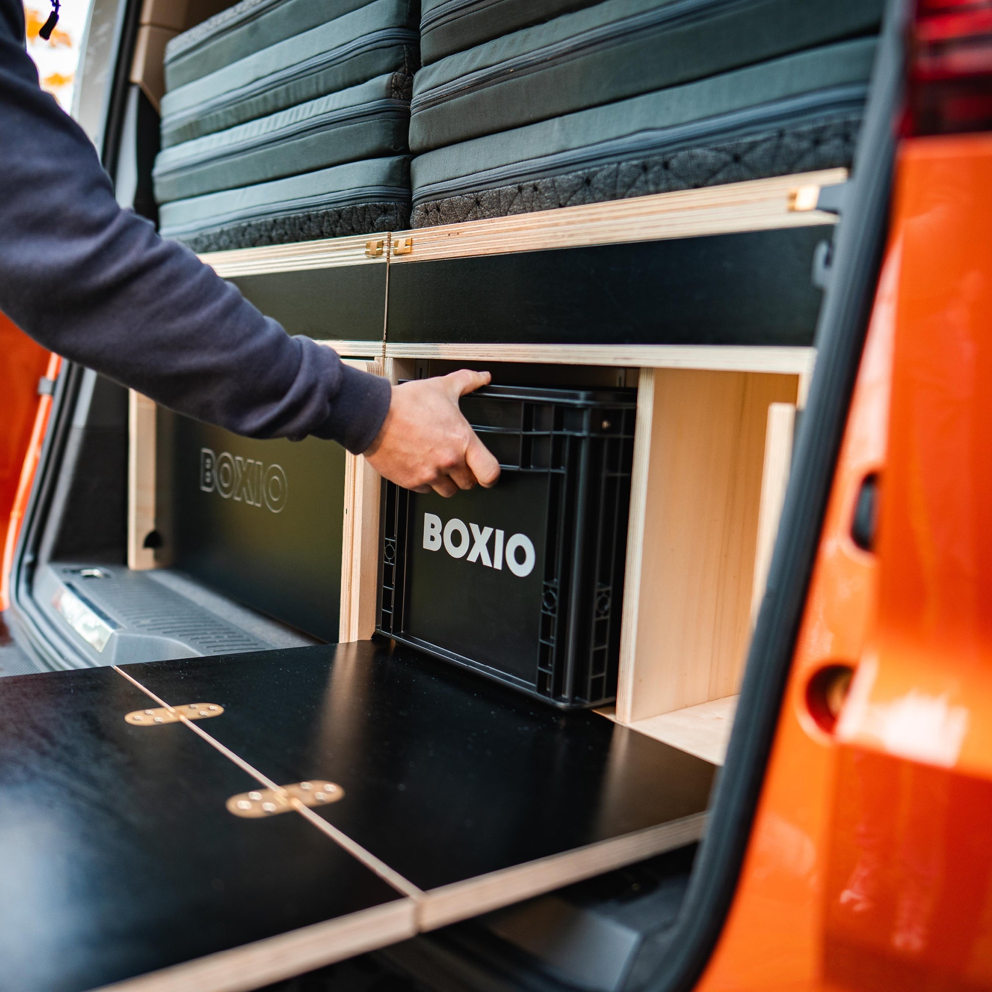 BOXIO RACK BOX + BED L I Modulare Campingbox – Produktansicht 10