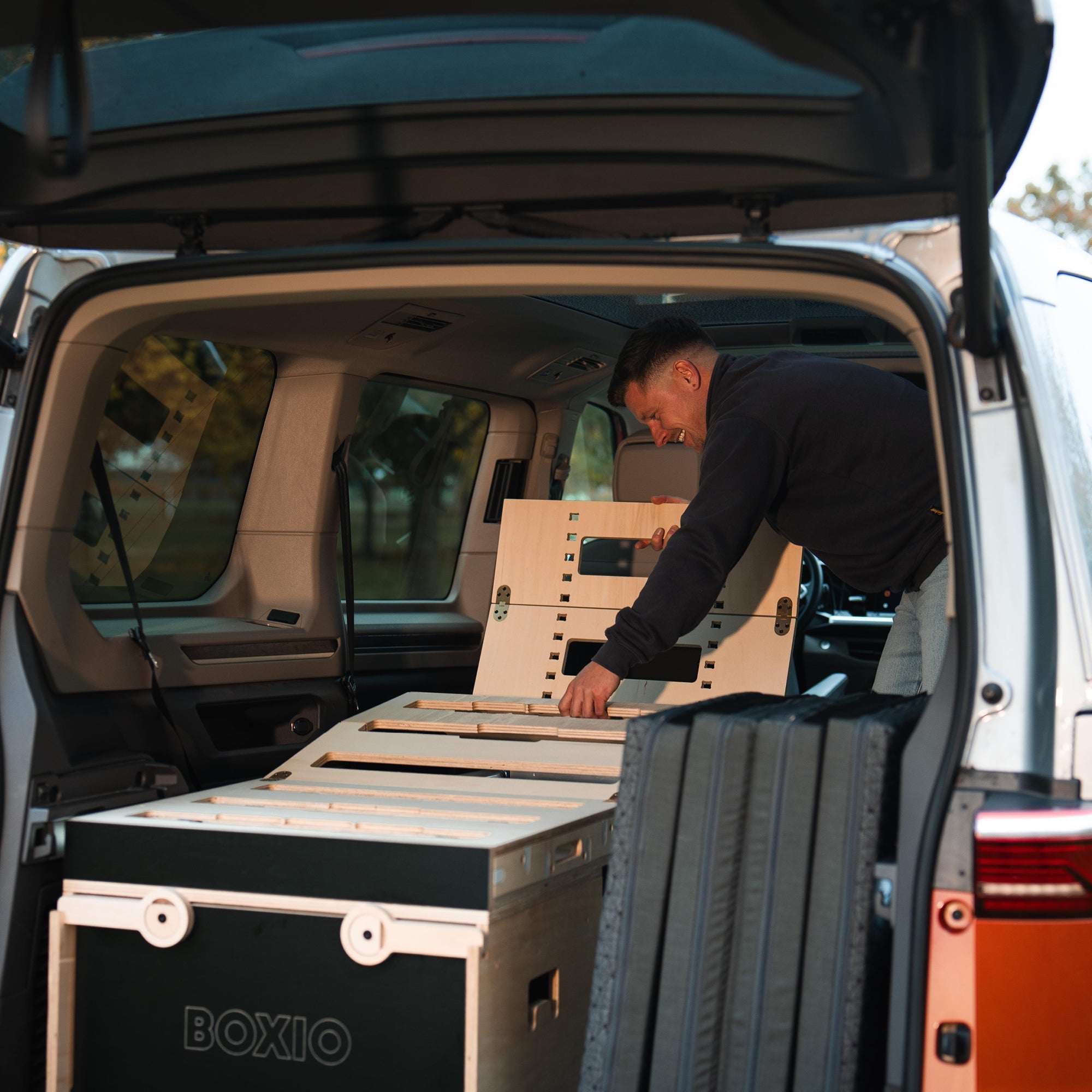 BOXIO RACK BOX + BED BUNDLE S I Modulare Campingbox – Produktansicht 8