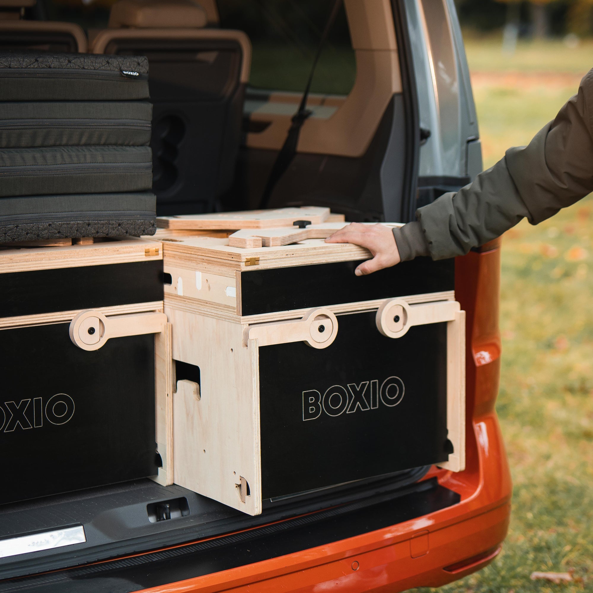BOXIO RACK BOX + BED BUNDLE M I Modulare Campingbox – Produktansicht 11