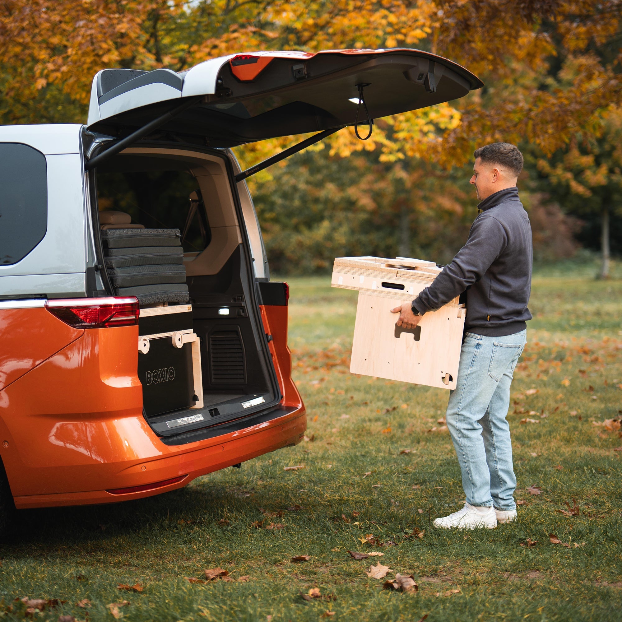 BOXIO RACK BOX + BED L I Modulare Campingbox – Produktansicht 9