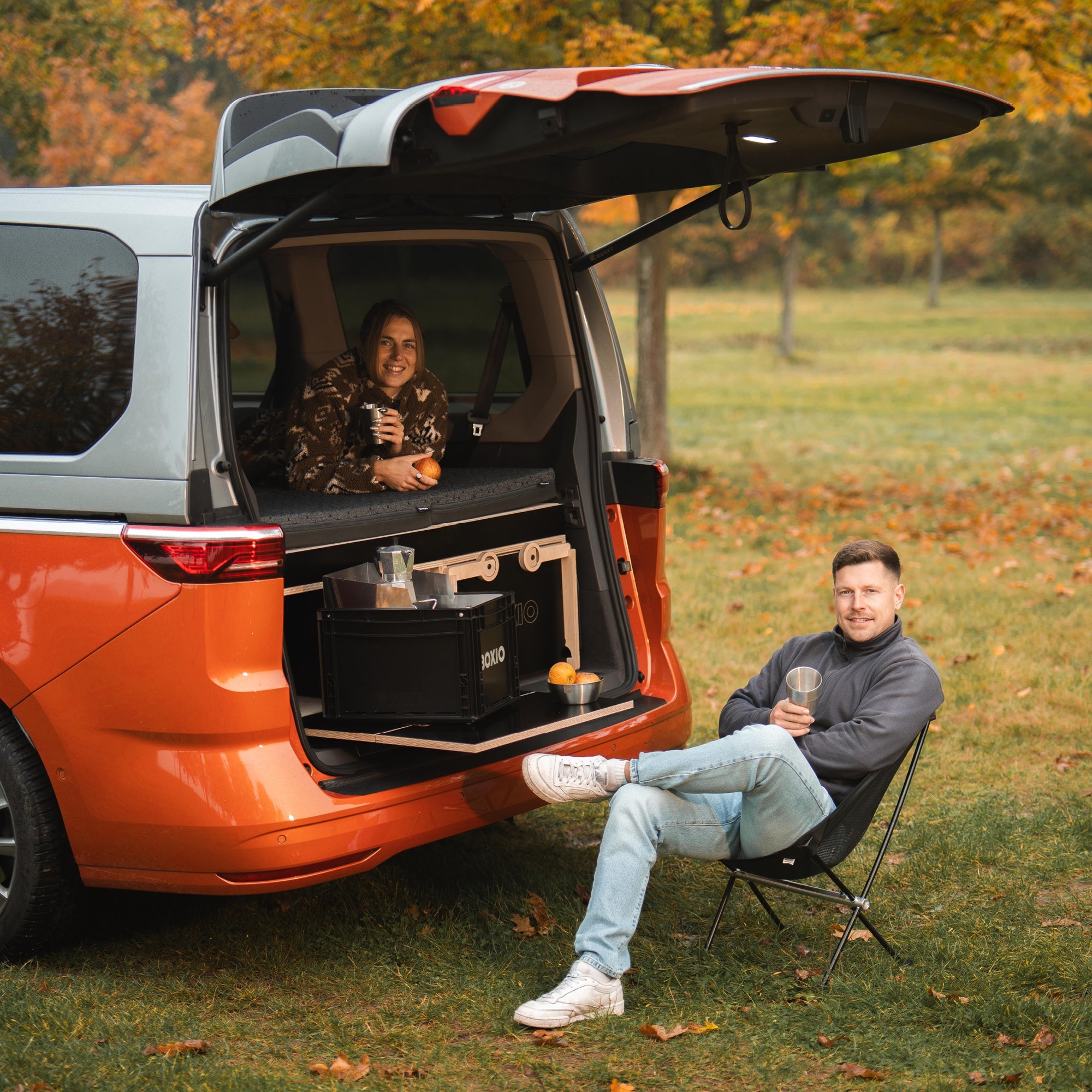 BOXIO RACK BOX + BED BUNDLE M I Modulare Campingbox – Produktansicht 9