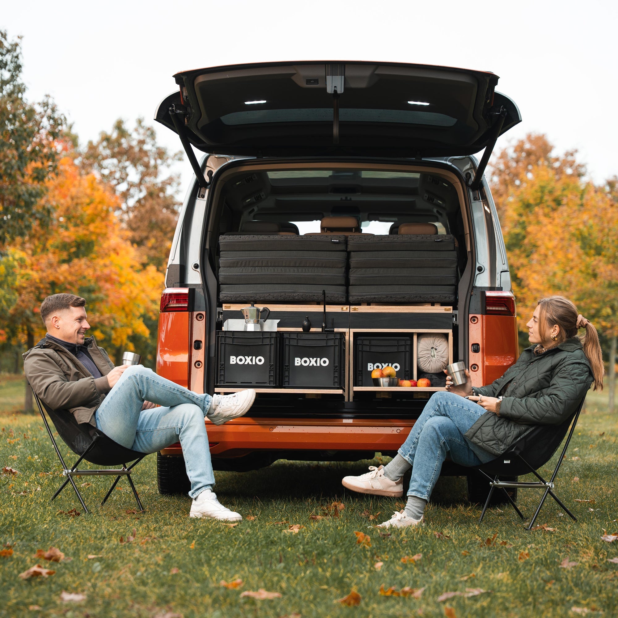 BOXIO RACK BOX + BED L I Modulare Campingbox – Produktansicht 7