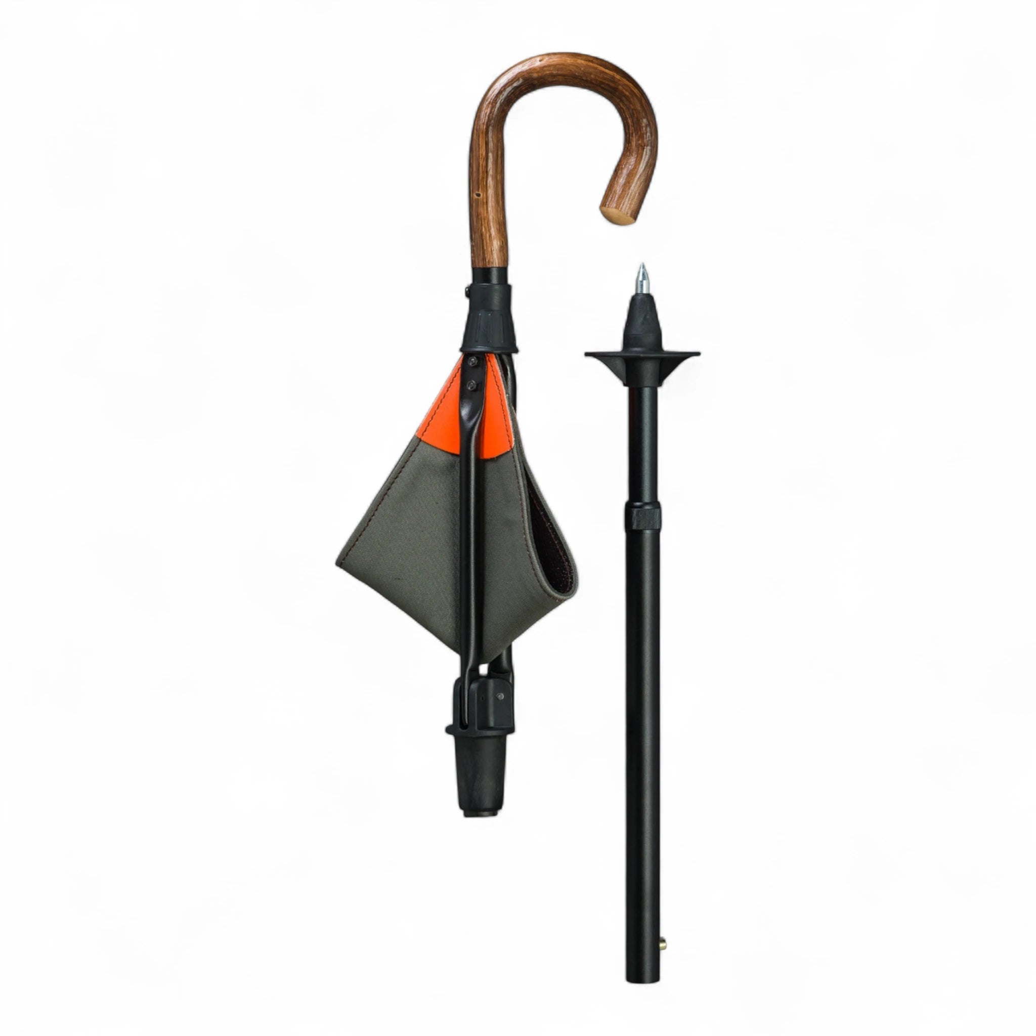 GastrockGastrock Sitzstock Praktus Safety aus Eiche - Black Raptor